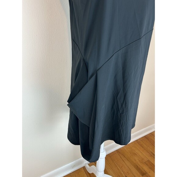 Spirit House S Black Shirt Tunic Dress Lagenlook Asymmetrical Artsy Minimalist - Picture 4 of 5